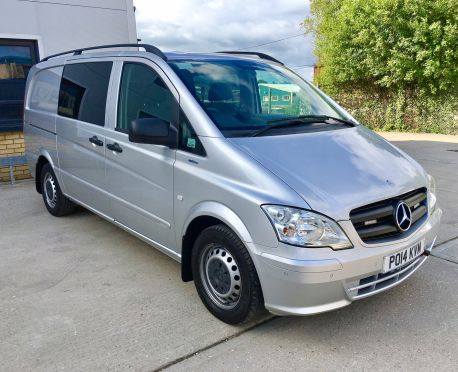 2014 Mercedes Vito 116 LWB traveliner with car recovery RDT